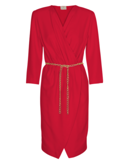200-1501-003 Grace dress_Red