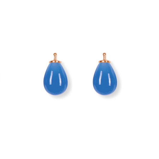 Earring drops E5 - Azur blue