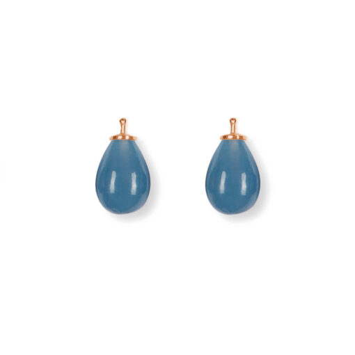 Earring drops E5 - Mountain blue