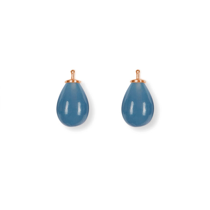 Earring drops E5 - Mountain blue