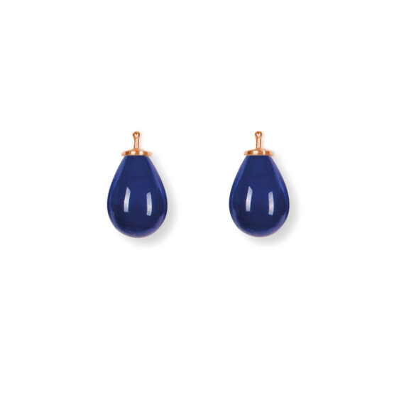 Earring drops E5 - Lapis blue