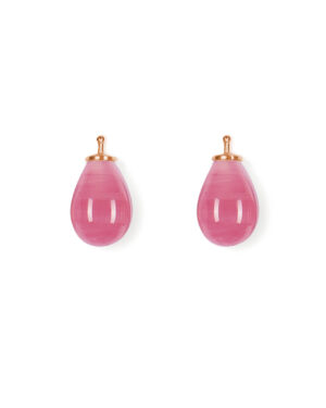 Earring drops E5 - Light pink
