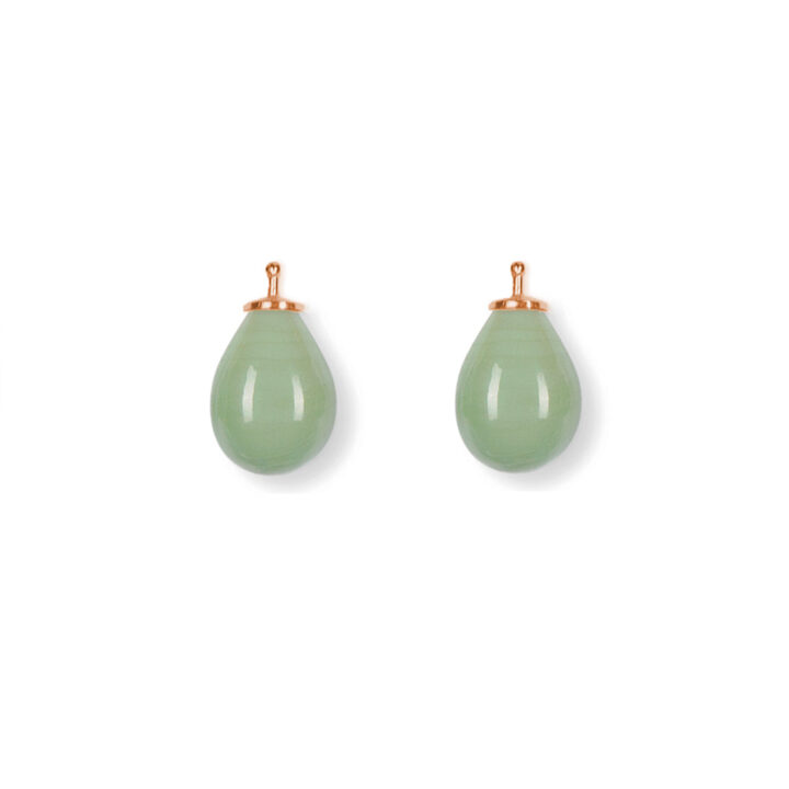 Earring drops E5 - Mint green