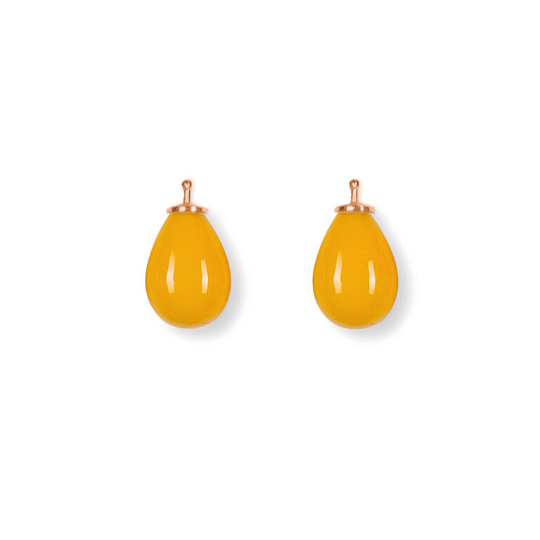 Earring drops E5 - Sun Yellow