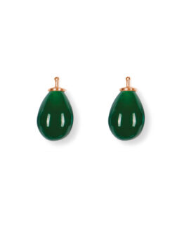 Earring drops E5 - Turmaline green
