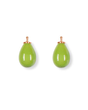 Earring drops E5 - Pistachio green