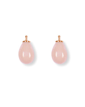 Earring drops E5 - Pale pink