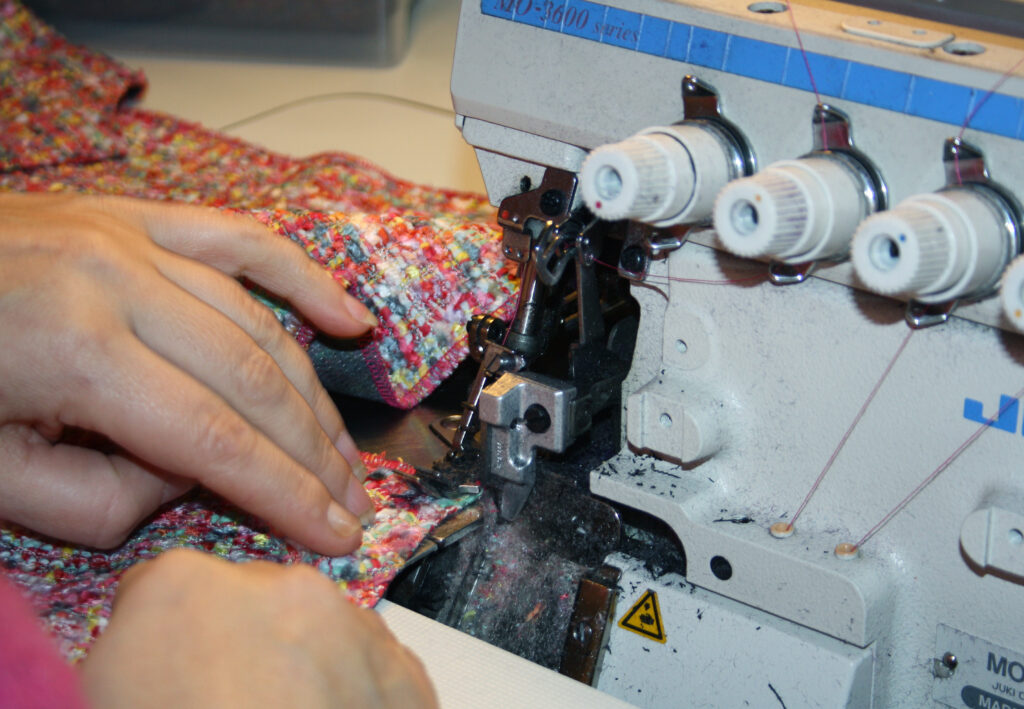 Thi Thao Copenhagen's clothes are sewn in our own sewing facility in Denmark.
