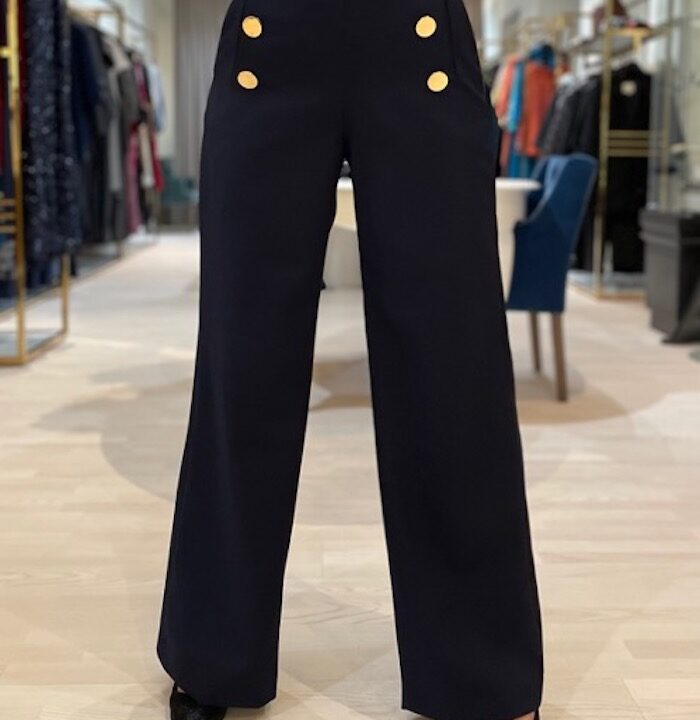 Midnight blue Louise pants by Thi Thao Copenhagen